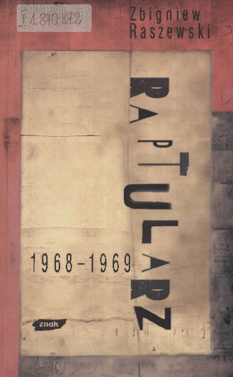 Raptularz 1968-1969 