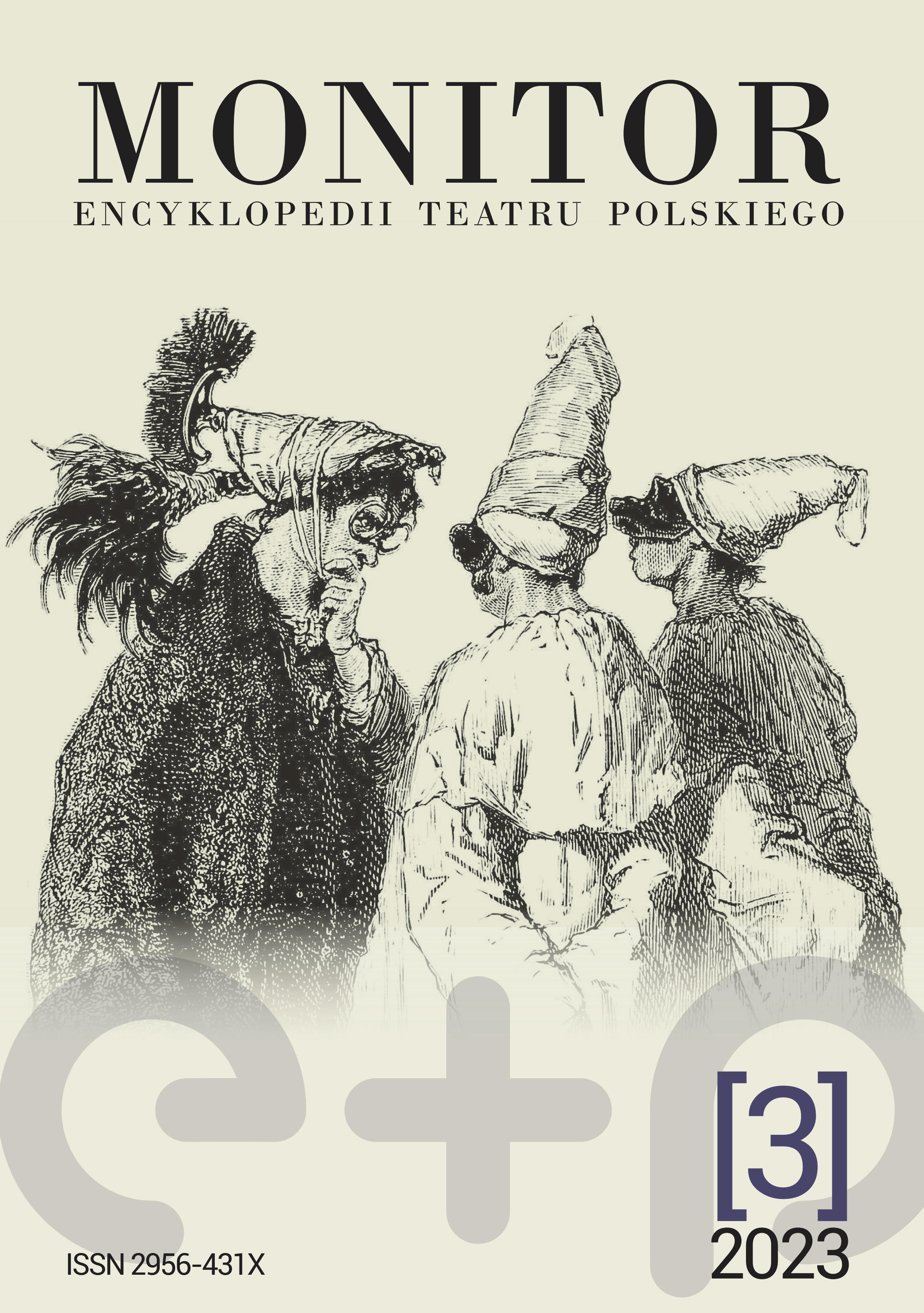 Monitor Encyklopedii Teatru Polskiego 2023, nr 3