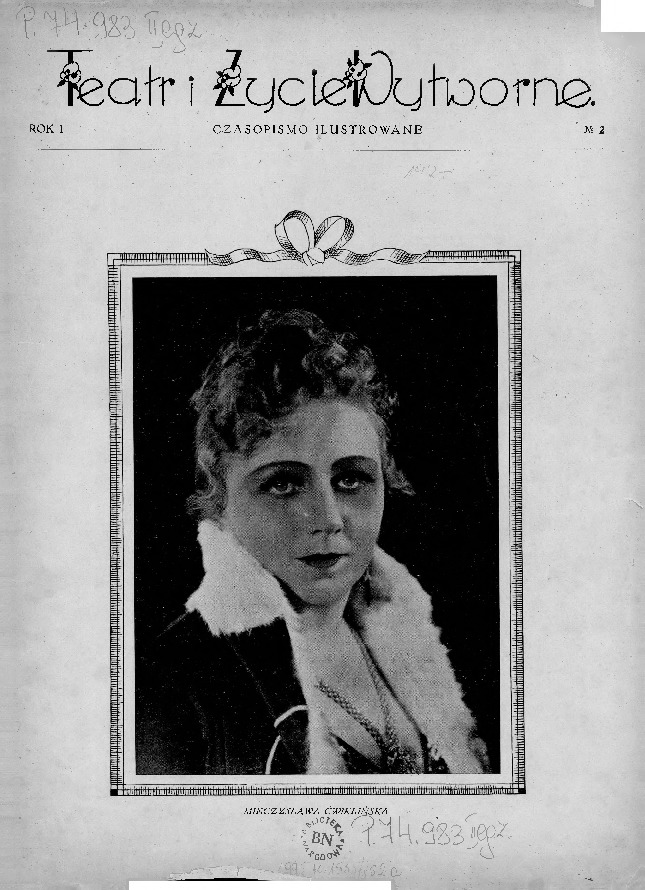 Teatr i Życie Wytworne : czasopismo ilustrowane, 1927, R. 1, nr 2